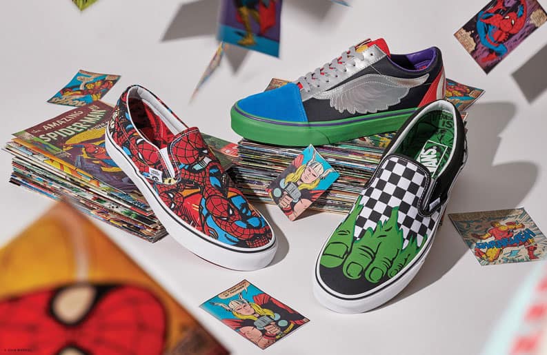 Vans. La nueva coleccion capsula inspirada en The Avengers