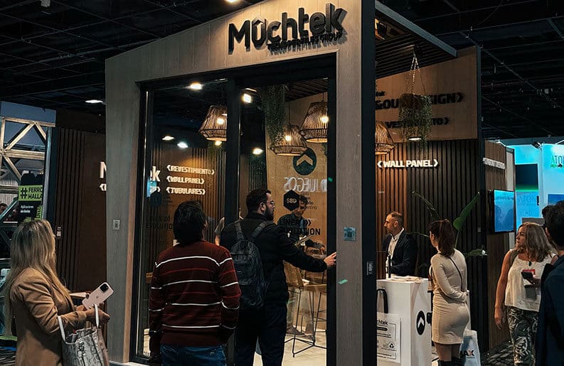 Muchtek presente en las exposiciones de diseño, arquitectura y construcción más relevantes
