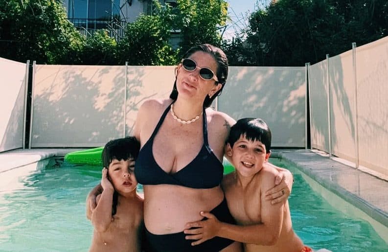 Juana Repetto mostró cómo quedó la pileta de su nueva casa