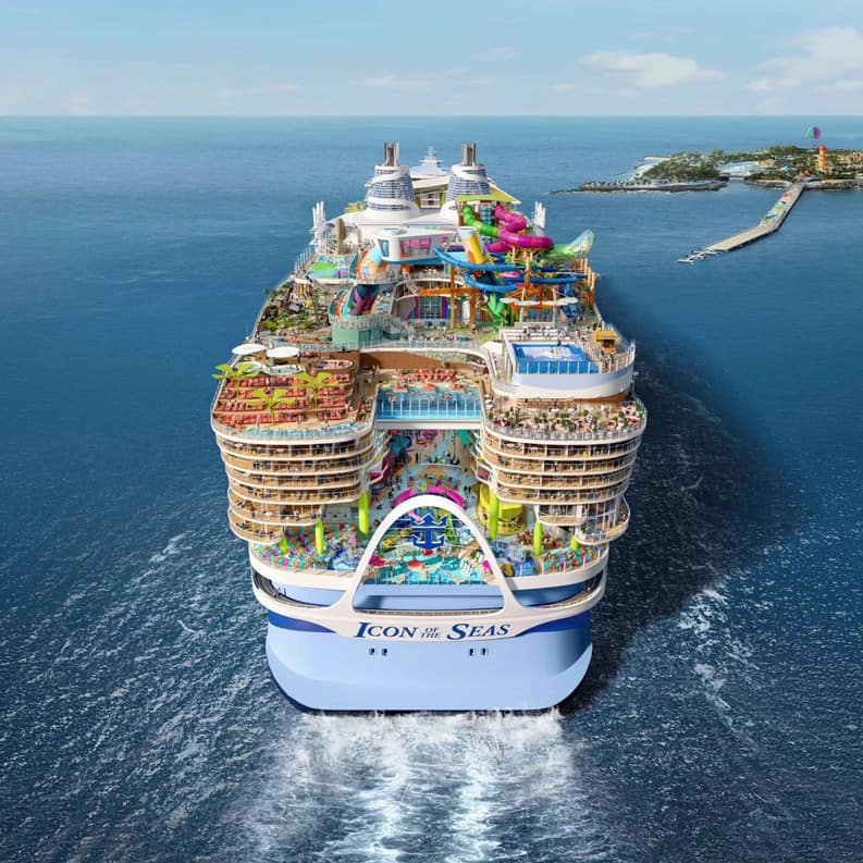 Royal Caribbean, Icon of the Seas, Así será el crucero más grande del mundo