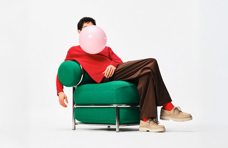 Silla inflable IKEA en Milan Design Week