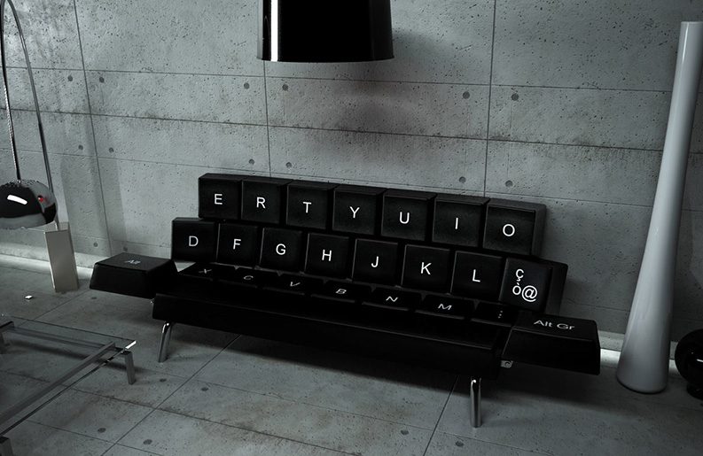Sillón teclado by ZO_loft