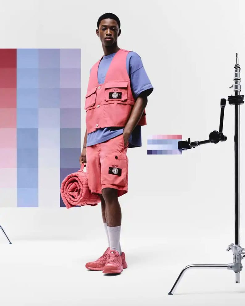 Stone Island x Dior. Una fusión perfecta de elegancia parisina y estilo urbano italiano 