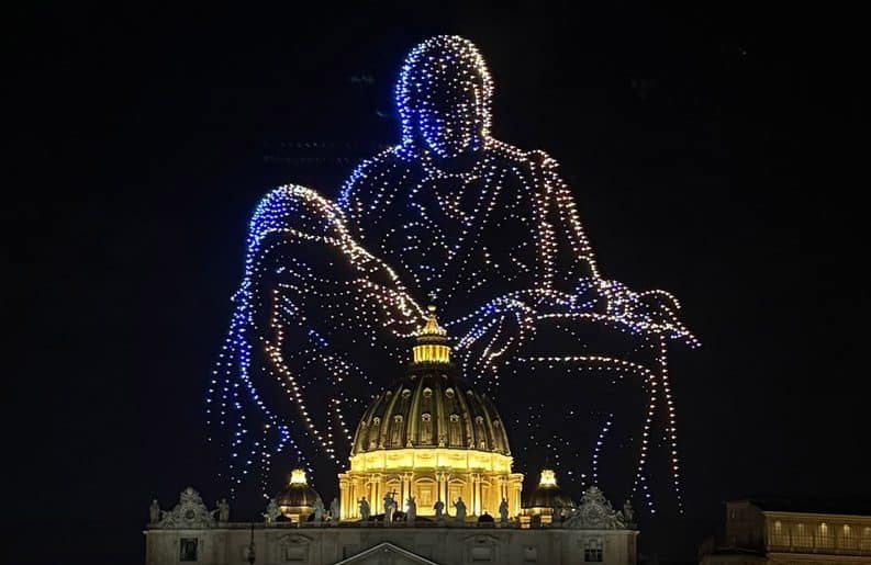 Un show histórico en el Vaticano