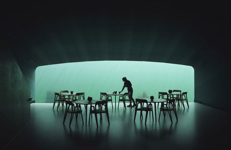 Underwater restaurant