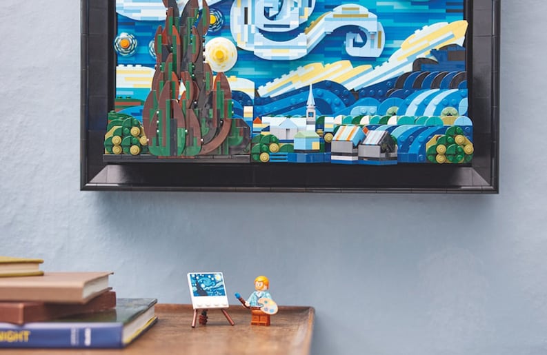 Van Gogh LEGO portada