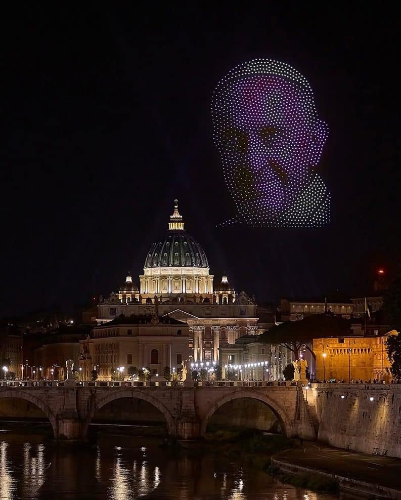 Un show histórico en el Vaticano