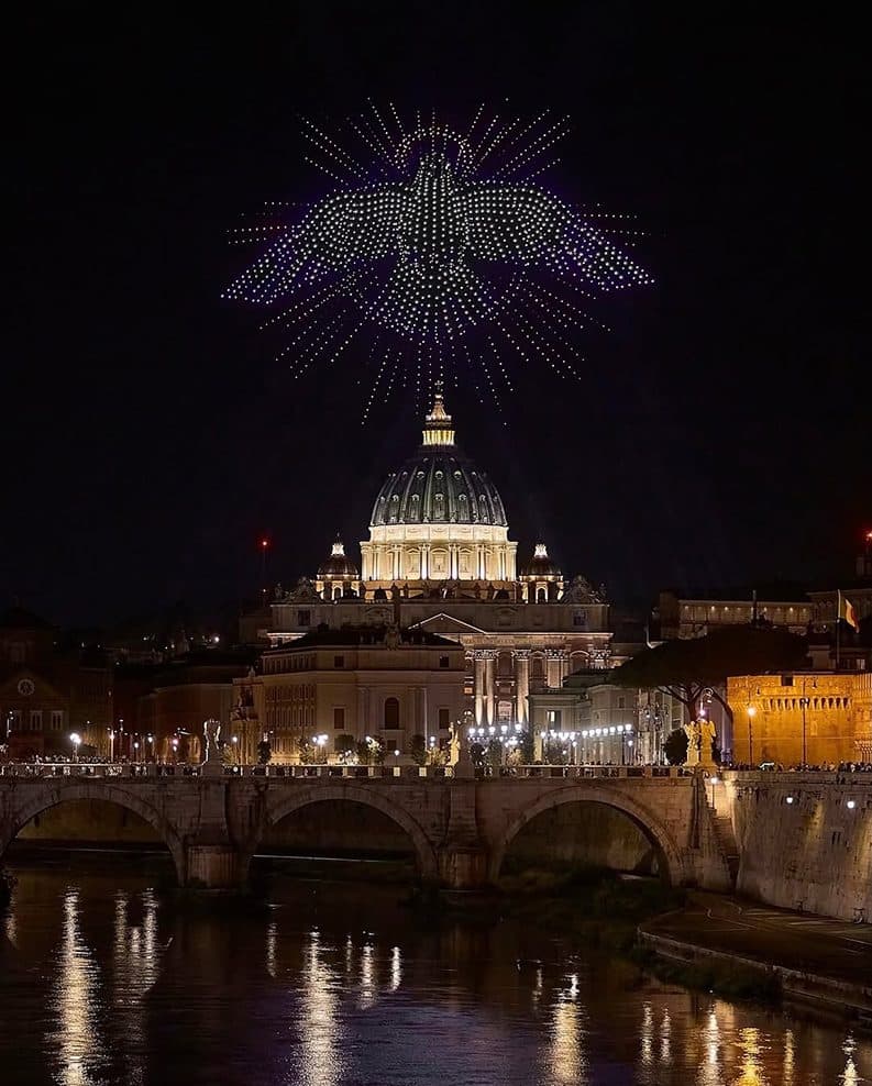 Un show histórico en el Vaticano