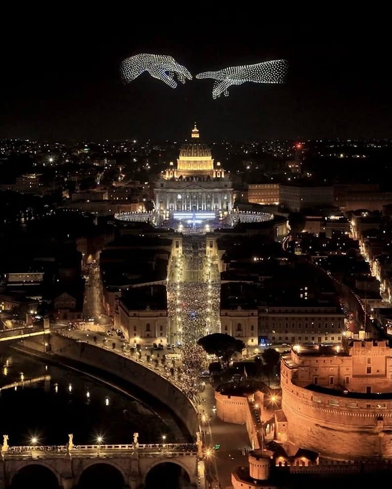 Un show histórico en el Vaticano