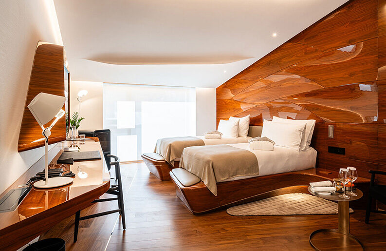 Zaha Hadid Architects reinterpreta un hotel en Roma