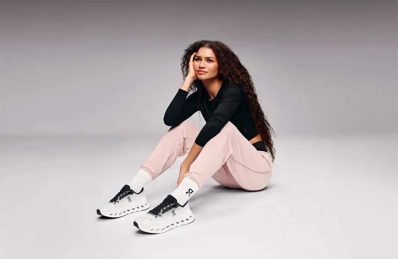 Zendaya + ON. Una colaboración que inspira el movimiento