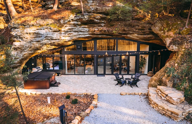 ¿Vivirías en una cueva?, Casa cueva de Ohio, Dunlap Hollow