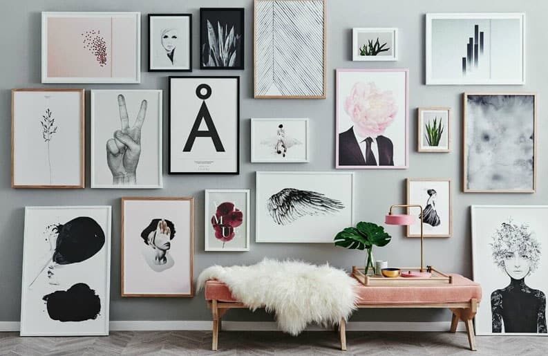 Decorar paredes: tips para lograr composiciones armónicas
