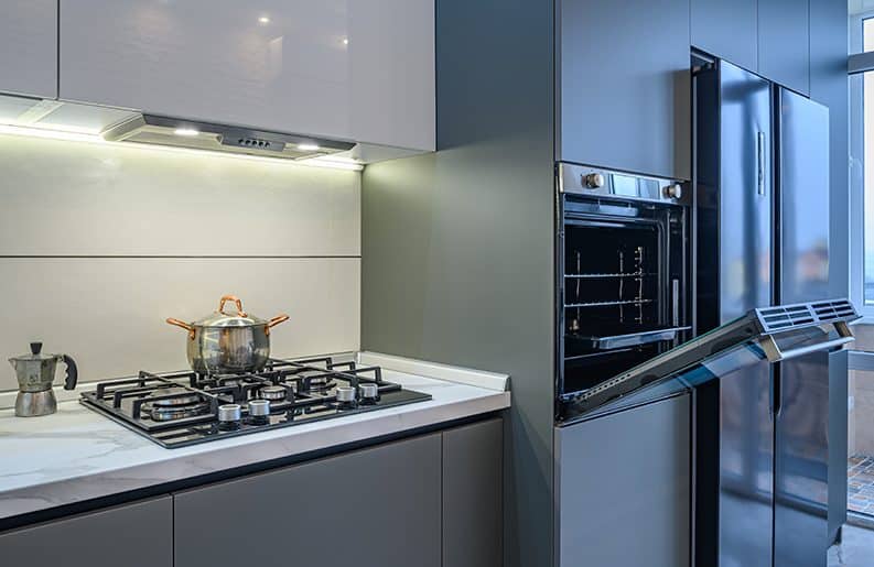 ¿Cómo integrar los electrodomésticos dentro de la decoración?