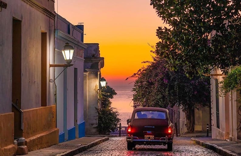 Colonia del Sacramento. Un día en el pasado.