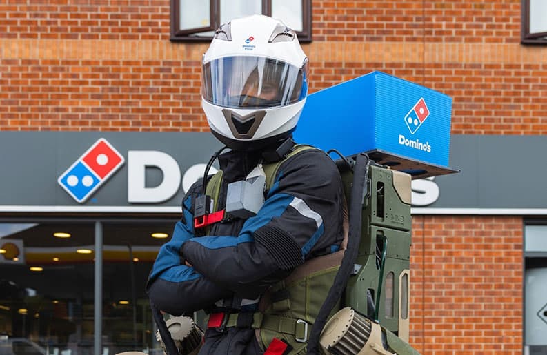 Delivery tecnológico. Domino´s innova con jetpack.