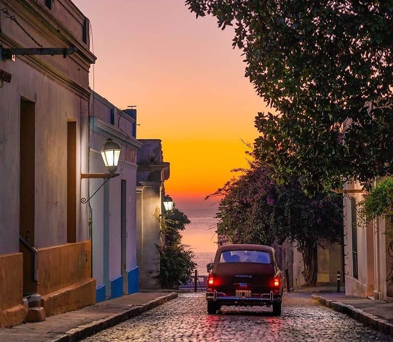 Colonia del Sacramento. Un día en el pasado.