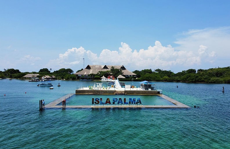 Isla Palma. El hotel de las maldivas colombianas