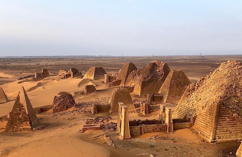 Meroë. Las misteriosas pirámides de Sudán.