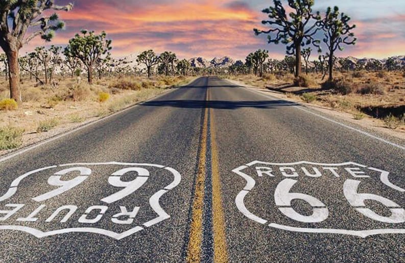 Ruta 66. Tres paradas obligatorias.