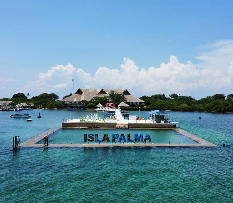 Isla Palma. El hotel de las maldivas colombianas