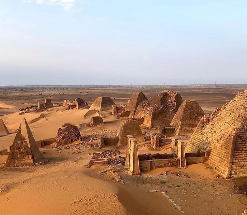 Meroë. Las misteriosas pirámides de Sudán.