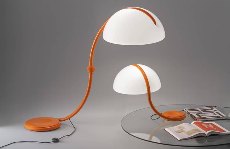 La lámpara Serpente cumple 60 años