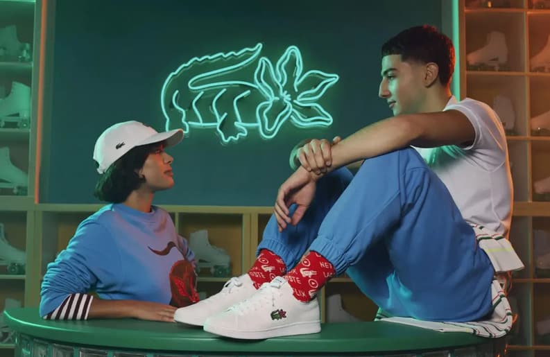 Lacoste x Netflix. El crossover más esperado del año