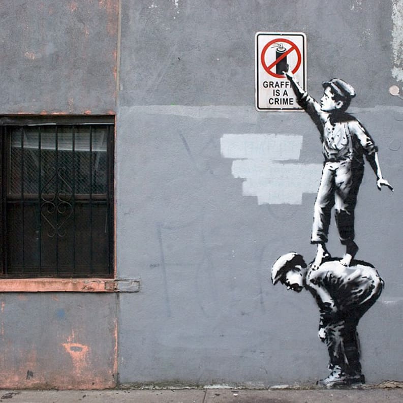 ¿Quién es Banksy?. El artista callejero más famoso es en realidad un completo desconocido